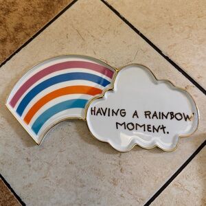 🌈Having a Rainbow Moment Rainbow & Cloud Trinket Dish